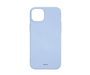 Mobil - Deksel og etui - ONSALA Phone Case with Silicone Feel MagSeries Light Blue - iPhone 15 Plus - 664174