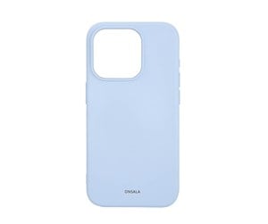 Mobil - Deksel og etui - ONSALA Phone Case with Silicone Feel MagSeries Light Blue - iPhone 15 Pro - 664175