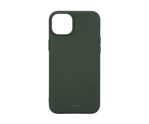 Mobil - Deksel og etui - ONSALA Phone Case with Silicone Feel MagSeries Olive Green - iPhone 15 Plus - 664178