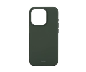 Mobil - Deksel og etui - ONSALA Phone Case with Silicone Feel MagSeries Olive Green - iPhone 15 Pro - 664179