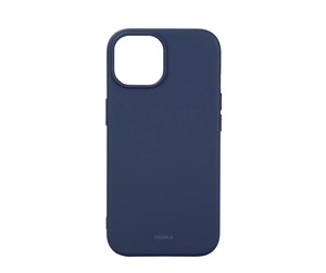 Mobil - Deksel og etui - ONSALA Phone Case with Silicone Feel MagSeries Dark Blue - iPhone 15 - 664185