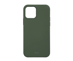 Mobil - Deksel og etui - ONSALA Phone Case with Silicone Feel Olive Green - iPhone 12/12 Pro - 664213