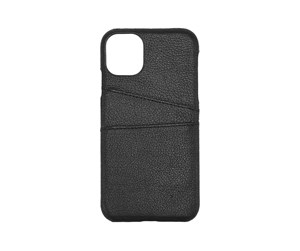 Mobil - Deksel og etui - ONSALA Mobile Cover Leather Black iPhone 11 - 667557