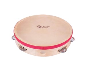 Treleker - Classic World Tambourine Round - 40514