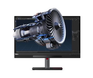 Skjerm - 27" Lenovo ThinkVision 27 3D - 3840x2160 - IPS - HDR10 - USB-C - 63F1UAT3EU