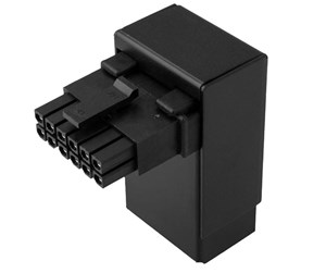 Kabinett-tilbehør - Kolink Core Pro 12V-2x6 90° Adapter - Type 2 - Black - CP-12VHPWR-T2