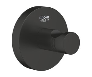 Baderomstilbehør - Grohe Essentials towel hook, matte black - 1024602430