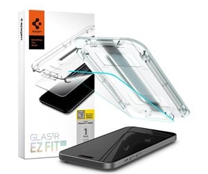 Mobil - Beskyttelsesglass - Spigen Glass tR EZ Fit HD 1 Pack - Transparency - iPhone 16/15 Plus - AGL06887