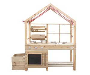 Utendørsleker - Classic World Outdoor Children's Kitchen XL Wood - 54587