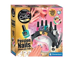 Rollelek - Clementoni Crazy Chic Passion Nails Nail Set - 18784