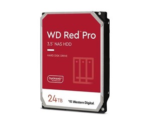 Harddisk - WD Red Pro (CMR) - 24TB - Harddisk - WD240KFGX - SATA-600 - 3.5" - WD240KFGX