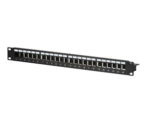 Tilbehør - M-CAB EFB-Elektronik patch panel - 1U - 19" - without keystone - EC020100002