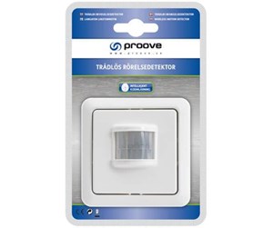 Bevegelsessensorer og skumringsbrytere - Proove Motion Sensor Wireless 166TU White - 00166