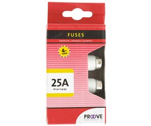 Komponenter for switchboxes og skap - Proove Fuse 25A DII 500 4-pack - 00170