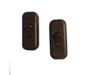 Switch - Proove Pass-through switch brown 2 pcs - GU0263