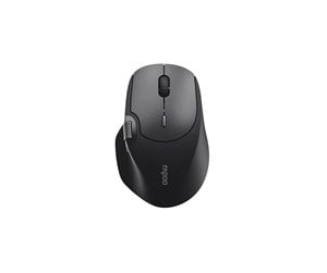 Mus - RAPOO Mouse MT560 Wireless Multi-Mode Black - Mus - 9 - Svart - 12534