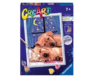 Kreative leker - Ravensburger CreArt Painting by Numbers - Sleep tight! - 202164