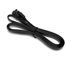 Sata - DUTZO SATA kabel - Svart - 1.03 m - Rett og 90°-kontakt - DC-SATA9010BLK