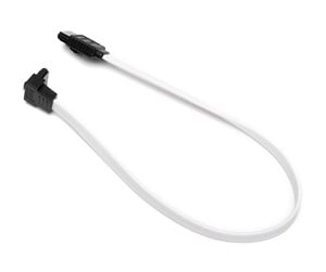 Sata - DUTZO SATA kabel - Hvit - 0.17 m - Rett og 90°-kontakt - DC-SATA9003WHT