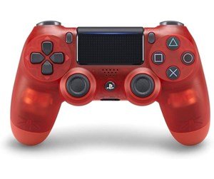 Spill - Tilbehør - Sony Dualshock v2 - Translucent Red (BULK) - Controller - Sony PlayStation 4 - 0711719868668