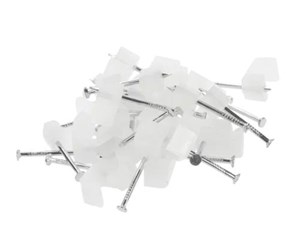 Kabelordner/Kabelstrømpe - Nordic Quality Cable Clips 3x5mm 25 stk. - 222790