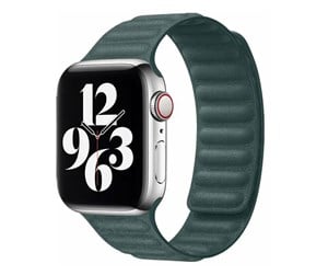 Smartklokke - Tilbehør - Lippa Apple Watch finewoven strap 38/40/41 - Green - LPAW023