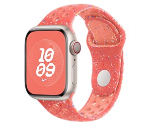 Smartklokke - Tilbehør - Lippa Apple Watch FLOUR silicone strap 38/40/41 - Red - LPAW029