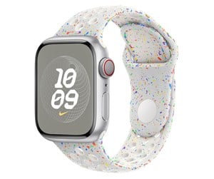 Smartklokke - Tilbehør - Lippa Apple Watch FLOUR silicone strap 42/44/45/49 - White - LPAW057