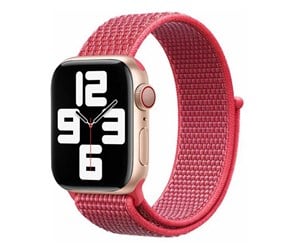 Smartklokke - Tilbehør - Lippa Apple Watch nylon strap 38/40/41 - Red - LPAW015