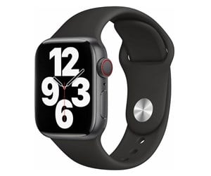 Smartklokke - Tilbehør - Lippa Apple Watch Silicone Strap 38/40/41 - Black - LPAW005