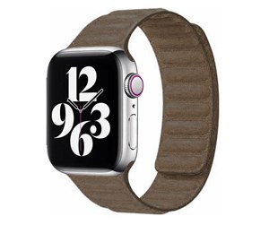 Smartklokke - Tilbehør - Lippa Apple Watch Finewoven Strap 42/44/45/49 - Grey - LPAW108