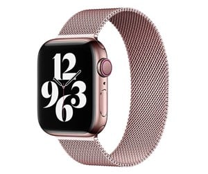 Smartklokke - Tilbehør - Lippa Apple Watch Stainless Steel 38/40/41 - Rose Gold - LPAW088