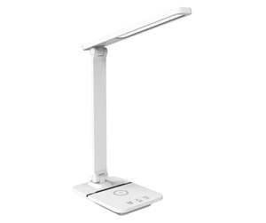 Smarthus - Lippa LED Desk Lamp with Wireless Charging - White - LPL-089