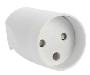 Switch - Nordic Quality Extension Joint w/blind hole White - 303961