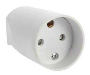 Switch - Nordic Quality Extension Cord w/ground (D) White - 303979