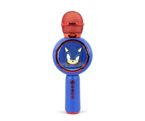 Mikrofon - OTL Sonic the Hedgehog PopSing LED Karaoke Microphone - SH1207