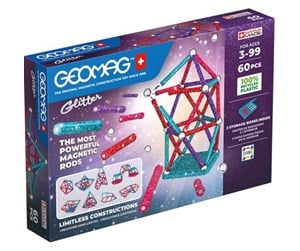 Babyleker - Geomag Glitter Recycled 60-piece - 536G