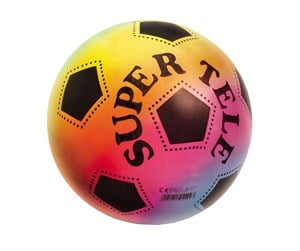 Utendørsleker - Mondo Football Super Tele Rainbow 23cm - 04602