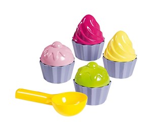 Utendørsleker - Androni Cupcake Beach Set - 3401-0000