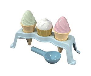 Utendørsleker - Androni Cupcake and Ice Cream Beach Set - 3403-0000