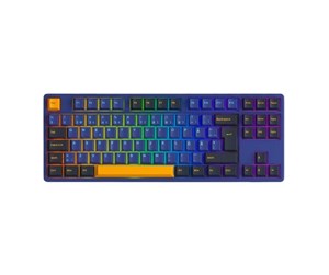 Tastatur - Akko Gear 5087B Plus Horizon - Blue - Gamingtastatur - Nordisk - Blå - 6925758623957