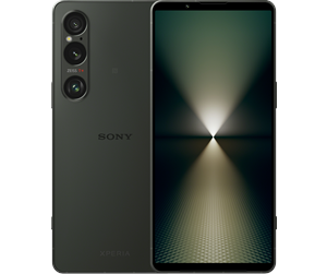 Mobiltelefoner - Sony Xperia 1 VI 256GB/12GB - Khaki Green - XQEC54EUKCG.GC