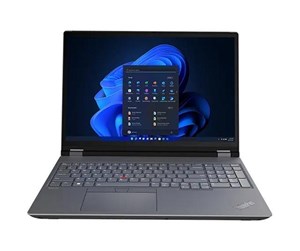 Bærbar PC - Lenovo Thinkpad P16 Gen 2 - 16" | RTX 2000 Ada | Core i7 | 32GB | 1TB - 21FA004SMX