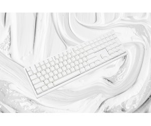 Tastatur - Ducky Zero 6108 - Wireless - Gamingtastatur - Nordisk - Hvit - DKZE2408ST3-CPFIPDOECL2WW1