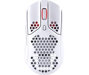 Mus - HyperX Pulsefire Haste Wireless - Gaming mus - Optisk - 6 - Hvit - 4P5D8AA