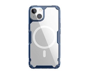 Mobil - Deksel og etui - Nillkin Magnetic Case  Nature TPU Pro for Apple iPhone 13 (Blue) - 6902048230392