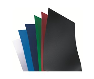 Printertilbehør blekk/toner - GBC Innbindingsomslag PolyOpaque A4 300my Sort - Polypropylene binding cover - IB386831