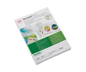 Laminering - GBC Document Laminating Pouch - 100-pack - high gloss - A3 - lamination pouches - 3200746