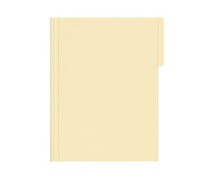 Arkivering & Oppbevaring - Esselte - file folder - for A4 - tabbed - yellow - 44104