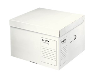 Arkivering & Oppbevaring - Leitz Infinity - storage box - for A4 - white - 61030000